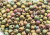 Tiny Drops Miyuki 3" Matte Met Khaki Iris 3.4mm - Beads Gone Wild