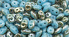 Super Duo Turq Celsian 2.5x5mm - Beads Gone Wild