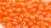 Super Duo Milky Orange 2.5x5mm - Beads Gone Wild