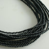2mm Czech Pearl Dk Grey 150 pcs - Beads Gone Wild