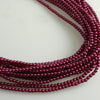 2mm Czech Pearl Dk Magenta 150 pcs - Beads Gone Wild