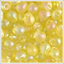 dp-136fr Matte Transparent Yellow AB 3.4mm 3" Tube Approx. 13 grams - Beads Gone Wild
