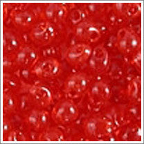 dp-140 Transparent Red Orange 3.4mm 3" Tube Approx. 13 grams - Beads Gone Wild
