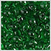 dp-146 Transparent Green 3.4mm 3" Tube Approx. 13 grams - Beads Gone Wild