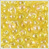 dp-252 Transparent Yellow AB 3.4mm 3" Tube Approx. 13 grams - Beads Gone Wild