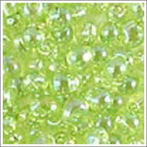 dp-258 Transparent Chartreuse AB 3.4mm 3" Tube Approx. 13 grams - Beads Gone Wild
