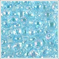 dp-260 Transparent Aqua AB 3.4mm 3" Tube Approx. 13 grams - Beads Gone Wild
