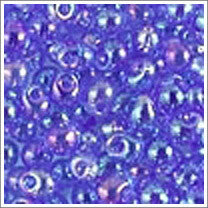 dp-261 Transparent Sapphire AB 3.4mm 3" Tube Approx. 13 grams - Beads Gone Wild

