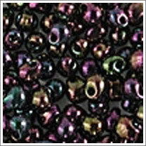 dp-454 Metallic Dark Plum Iris 3.4mm 3" Tube Approx. 13 grams - Beads Gone Wild
