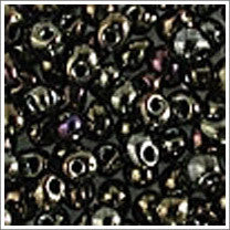 dp-458 Metallic Brown Iris 3.4mm 3" Tube Approx. 13 grams - Beads Gone Wild
