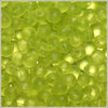 dp-143f Matte Transparent Chartreuse 3.4mm 3" Tube Approx. 13 grams - Beads Gone Wild