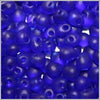 dp-151f Matte Transparent Cobalt 3.4mm 3" Tube Approx. 13 grams - Beads Gone Wild