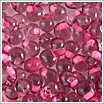 dpf-03 Pink Lined Smoky Amethyst 3.4mm 3" Tube Approx. 13 grams - Beads Gone Wild

