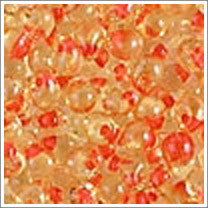 dpf-4 Red Lined Light Topaz 3.4mm 3" Tube Approx. 13 grams - Beads Gone Wild
