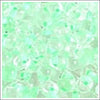 dpf-10 Mint Green Lined Crystal 3.4mm 3" Tube Approx. 13 grams - Beads Gone Wild