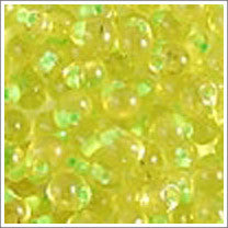 dpf-11 Mint Green Lined Yellow 3.4mm 3" Tube Approx. 13 grams - Beads Gone Wild
