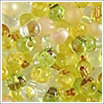 mix-03 Chardonnay Mix 3.4mm 3" Tube Approx. 13 grams - Beads Gone Wild
