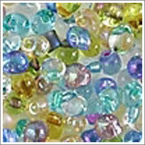 mix-15 Fields of France Mix 3.4mm 3" Tube Approx. 13 grams - Beads Gone Wild
