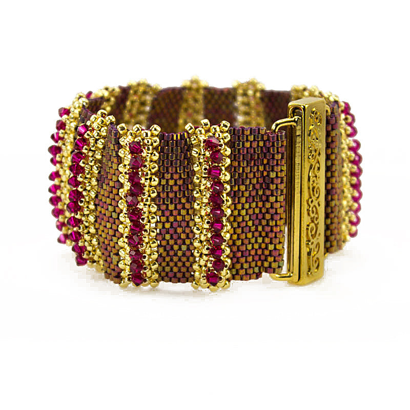 Extravagance Bracelet Bead Weaving Kit - Beads Gone Wild
