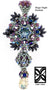 Magic Night Pendant Bead Weaving Kit by Edgar Lopez