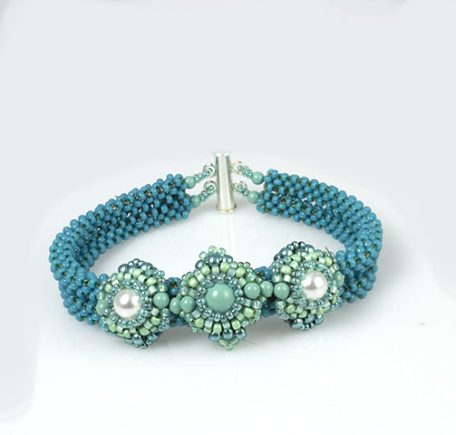 Oh Ombre Bracelet Beadweaving Kit - Beads Gone Wild