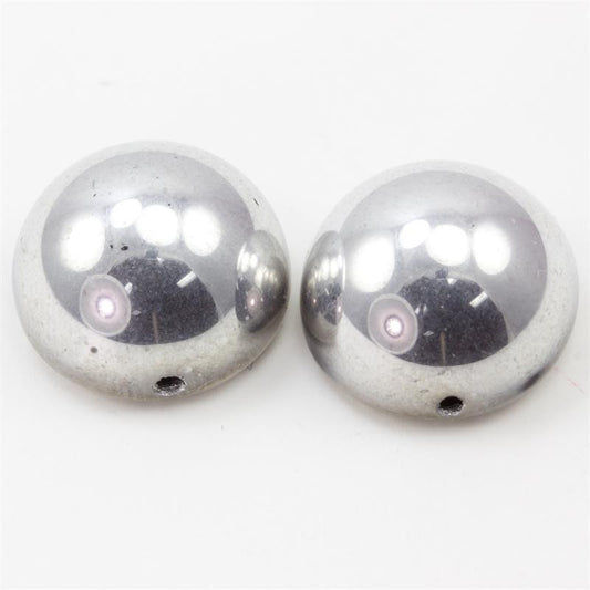 Jet Labrador Full 14x8mm 2pcs - Beads Gone Wild
