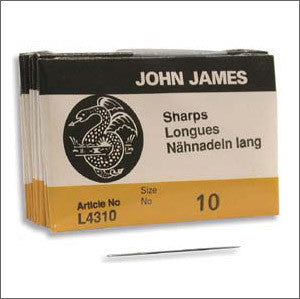 John James Sharps Needles - Beads Gone Wild
 - 1