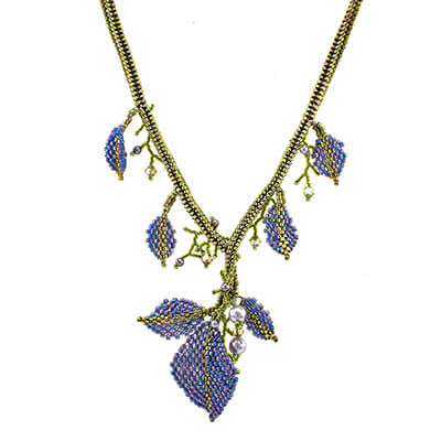 Falling Leaves Necklace Bead Weaving Kit