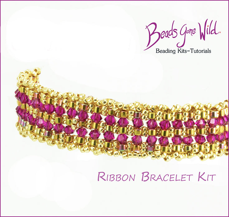 Ribbon Bracelet Bead Weaving Kit