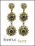 Shayla Earrings Bead Weaving Kit