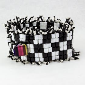 Checkerboard Bracelet Bead Weaving Kit