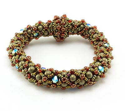 Holiday Spiral Bead Weaving Bracelet Kit  Beaded bracelets tutorial, Seed  bead bracelets tutorials, Seed bead bracelets diy