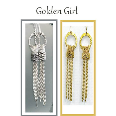 Golden Girl Beaded Earring Kit