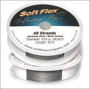 Soft Flex Heavy diameter .024in. length 30ft. - Beads Gone Wild
