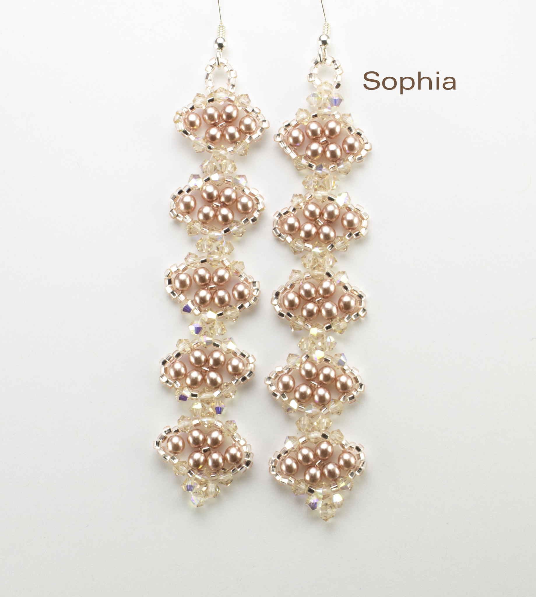 Sophia Earring Bead Weaving Kit - Beads Gone Wild
 - 2