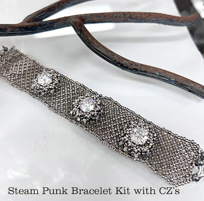 Steam Punk Beaded Bracelet Kit
