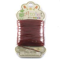 Amiet Polyester Terra Cotta 22yards (20m) .5mm - Beads Gone Wild
