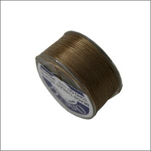 TOHO Thread G One Sand Ash / Dark Tan 1 bobbin - Beads Gone Wild
